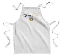Fabulous Tablier Enfant Cuisine Guyane carte ancienne - Qualité Premium 100% Coton Blanc G