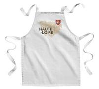 Fabulous Tablier Enfant Cuisine Haute Loire carte ancienne - Qualité Premium 100% Coton Blanc G