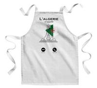 Fabulous Tablier Enfant Cuisine L'Algérie M'Appelle Patrimoine - Qualité Premium 100% Coton Blanc G
