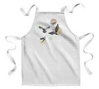 Fabulous Tablier Enfant Cuisine L'envol des Oiseaux - Qualité Premium 100% Coton Blanc G