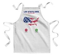 Fabulous Tablier Enfant Cuisine Les Etats-Unis M'Appellent Drapeau - Qualité Premium 100% Coton Blanc G