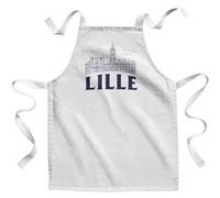Fabulous Tablier Enfant Cuisine Lille Minimalist - Qualité Premium 100% Coton Blanc G