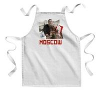 Fabulous Tablier Enfant Cuisine Moscow Vintage Moscou - Qualité Premium 100% Coton Blanc G