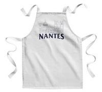 Fabulous Tablier Enfant Cuisine Nantes Minimalist - Qualité Premium 100% Coton Blanc G