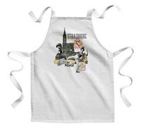 Fabulous Tablier Enfant Cuisine Strasbourg Collage - Qualité Premium 100% Coton Blanc G