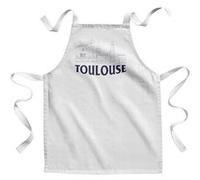 Fabulous Tablier Enfant Cuisine Toulouse Minimalist - Qualité Premium 100% Coton Blanc G