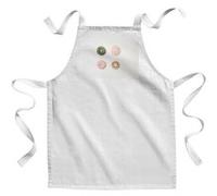Fabulous Tablier Enfant Cuisine Wagashi Bonbon Cuisine Japonaise - Qualité Premium 100% Coton Blanc G
