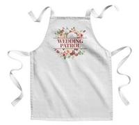 Fabulous Tablier Enfant Cuisine Wedding Patrol Bouquet Fleurs - Qualité Premium 100% Coton Blanc G