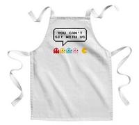 Fabulous Tablier Enfant Cuisine You Can't Sit With Us Parodie Pac Man - Qualité Premium 100% Coton Blanc G