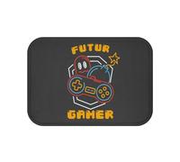 Fabulous Tapis de Salle de Bain Noir - Futur Gamer Jeux Vidéo Culture Geek - Dimensions: 60 x 40 cm