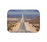 Fabulous Tapis de Salle de Bain Route 66 Etats Unis Bikers Mythique Desert - Dimensions: 60 x 40 cm