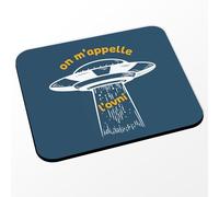 Fabulous Tapis de Souris Bleu - on m'appelle l'Ovni Musique Jul Enfant - (Dimensions 24 x 20 cm)