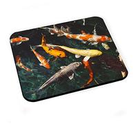 Fabulous Tapis de Souris Carpes Koi Multicolor Bassin A Poisson Poissons Rouge Japon