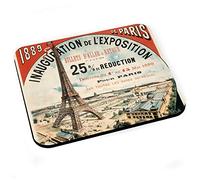 Fabulous Tapis de Souris Exposition Universelle 1889 Paris Affiche Tour Eiffel Vintage