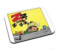 Fabulous Tapis de Souris Gaston Endormie Bande Dessinee Francaise Vintage