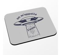 Fabulous Tapis de Souris Gris - on m'appelle l'Ovni Musique Jul Enfant - (Dimensions 24 x 20 cm)