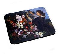 Fabulous Tapis de Souris Gustave Courbet Trellis Peinture Romantisme Fleurs