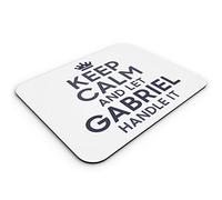 Fabulous Tapis de Souris Keep Calm and Handle It Nom ou Texte Personnalisable Idée Cadeau Anniversaire Fete des pères Mères