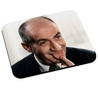 Fabulous Tapis de Souris Louis de funes sur la Langue Acteur Francais Legende