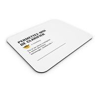 Fabulous Tapis de Souris Permettez-Moi De Clarifier Jargon Travail Office Email Icone Bureau Collegue Humour