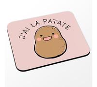 Fabulous Tapis de Souris Rose - J'Ai la Patate Expression Légumes Humour - (Dimensions 24 x 20 cm)