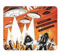 Fabulous Tapis de souris Simili Cuir Earth vs the Flying Saucers Cinéma Vintage 2 (22 x 18 cm) Multicolore G