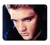 Fabulous Tapis de souris Simili Cuir Elvis Presley Chanteur 5 (22 x 18 cm) Multicolore G