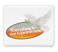 Fabulous Tapis de souris Simili Cuir Everything is Not Hopeless Now (22 x 18 cm) Multicolore G