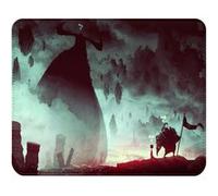 Fabulous Tapis de souris Simili Cuir Jeux Video Boss Level 666 Geek Nerds (22 x 18 cm) Multicolore G