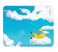 Fabulous Tapis de souris Simili Cuir Pokemon Pikachu Dors Sur Un Nuage (22 x 18 cm) Multicolore G