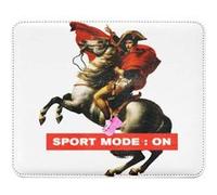 Fabulous Tapis de souris Simili Cuir Sport Mode ON Napoleon (22 x 18 cm) Multicolore G