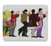 Fabulous Tapis de souris Simili Cuir The Beatles Yellow Submarine Dessin (22 x 18 cm) Multicolore G