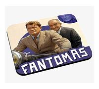 Fabulous Tapis de Souris Vieille Affiche Française de Film Fantomas Rétro Poster Cinéma Vintage