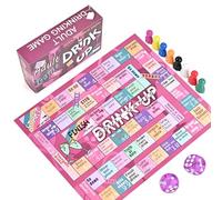 Faburo Jeux à boire, jeu amusant pour adultes, jeux de fête avec échelles, serpents et échelles, coffret cadeau pour adultes, adolescents et fêtes, jeu de fête d'anniversaire