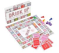 Faburo Jeux à boire, jeu amusant pour adultes, jeux de fête avec échelles, serpents et échelles, coffret cadeau pour adultes, adolescents et fêtes, jeu de fête d'anniversaire