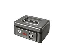 FAC 25004 - Caisse à monnaie avec bouton-poussoir, numéro 1, couleur grise