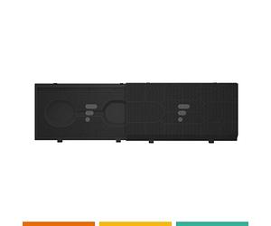 Fac FC09 - Fabrication Italienne - Filtre à Charbon Actif 48,3 x 25,7 x 4,5 cm - Compatible Wpro FAT190, AEG 9029793644, Elica, Rosieres, Whirlpool, Indesit, Electrolux