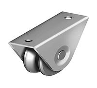 Fac Galet gorge en V - Support à visser Ø 100-2 Roult