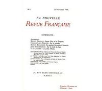 Fac-similés des deux numéros 1 de «La Nouvelle Revue Française»: (15 novembre 1908 - 1ᵉʳ février 1909)
