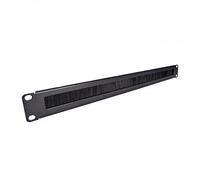 Façade 19'' 1U, 1 trou avec tôle. - Accessoire pour armoire électrique