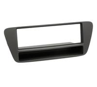 Facade autoradio 1DIN compatible avec Audi Q3 ap11 Noir Avec vide poche