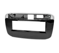 Facade Autoradio 1din Fiat Punto Evo 09-11/ Punto Ap11 - Noir Piano - Adn-Auto - Adn-Fa