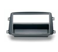 Facade Autoradio 1din Pour Mercedes Classe C Clk 00-04 W202 W203 W209 / Viano 04 / Vito 04 W369 - Raf3400 - Avec Vide Poche