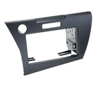 Facade autoradio 2DIN compatible avec Fiat Doblo ap15 Noir brillant