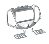 Facade autoradio 2DIN compatible avec Ford Ecosport ap14 Argent