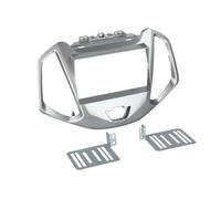 Facade autoradio 2DIN compatible avec Ford Ecosport ap14 Argent