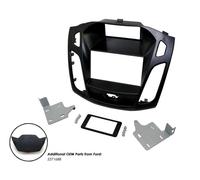 Facade autoradio 2DIN compatible avec Ford Focus ap15 Noir