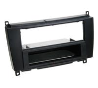 Facade autoradio 2DIN compatible avec Mercedes LK ap04 Avec Vide poche I