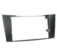 Facade autoradio 2DIN compatible avec Mercedes classe E W211 02-09 ap06 Noir