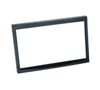 Facade autoradio 2DIN - Compatible Citroen C2 C3 Fiat Scudo Peugeot 207 307 - Noir - Double-Din